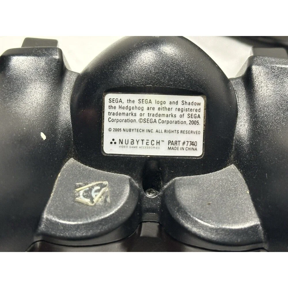 SEGA Shadow The Hedgehog 2005 NubyTech PS2 Collectible Controller